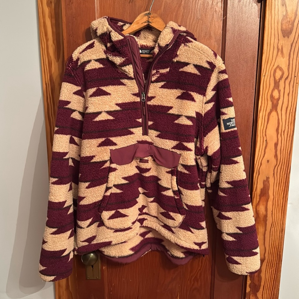 The North Face Fuzzy Quarter Zip Hoodie